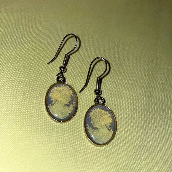 lucy lu Jewelry - Lucy Lu designs cameo earrings